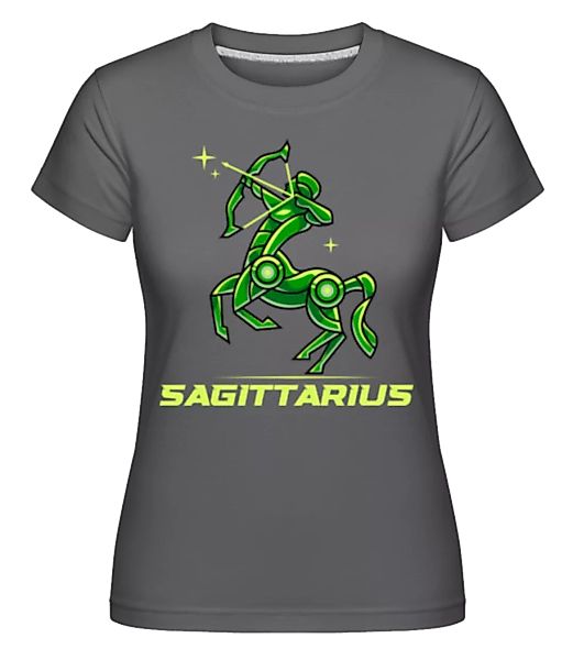 Mecha Robotic Zodiac Sign Sagittarius · Shirtinator Frauen T-Shirt günstig online kaufen