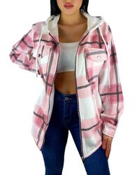 Worldclassca Karohemd Worldclassca DAMEN HEMDJACKE KARIERT günstig online kaufen