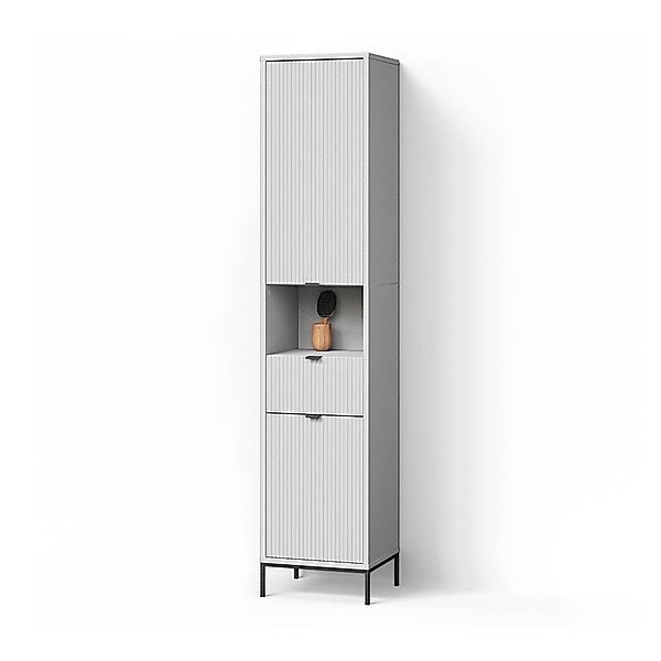 Livinity® Hochschrank ATERNO, Weiß, 40 x günstig online kaufen