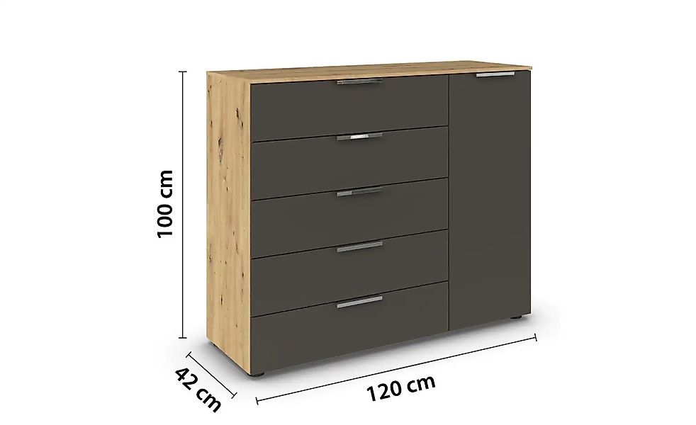 Sideboard  Flipp ¦ holzfarben ¦ Maße (cm): B: 120 H: 100 Kommoden & Sideboa günstig online kaufen