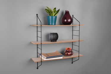 MIRRORS AND MORE Ablageregal »Clara« 1 Stk. tlg. Kombination aus Holz und M günstig online kaufen