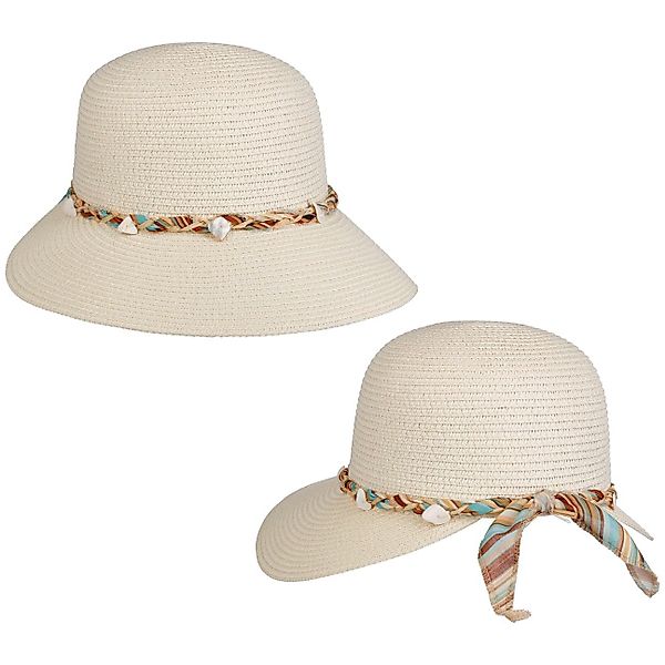 Lipodo Sonnenhut (1-St) Strohhut mit Schirm günstig online kaufen