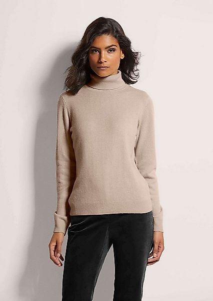 MADELEINE Strickpullover Zeitloser Strickpullover mit geripptem Rollkragen günstig online kaufen