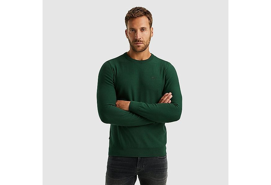 PME LEGEND Strickpullover mit Logostickerei günstig online kaufen