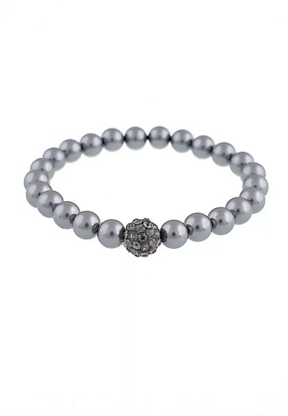 leslii Armband, aus grauen Perlen günstig online kaufen