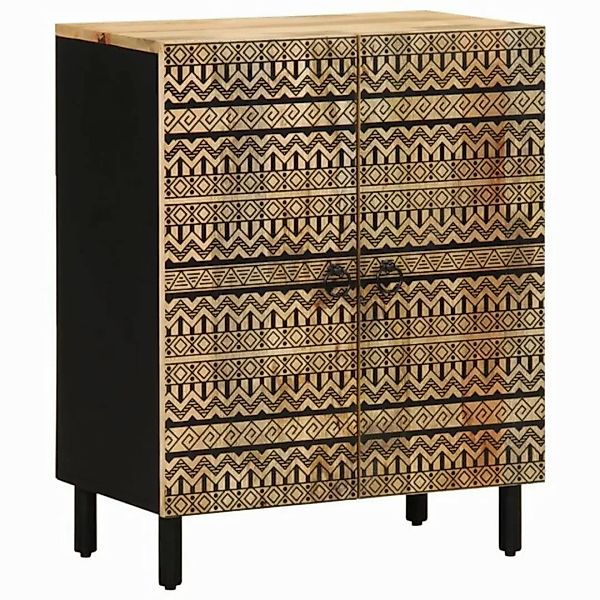 vidaXL Fächerschrank Sideboard 60x33,5x75 cm Raues holz (1-St) günstig online kaufen