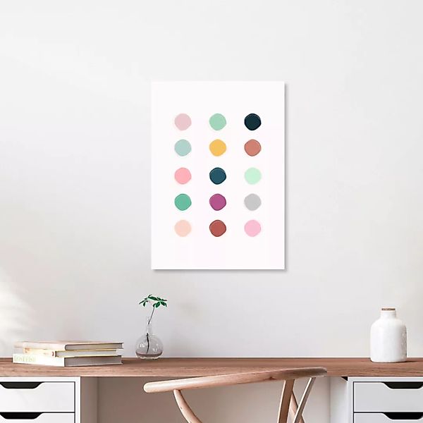 Poster / Leinwandbild - Colour Palette günstig online kaufen