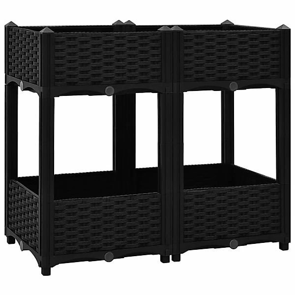 vidaXL Hochbeet 80x40x71 cm Polypropylen 748540 günstig online kaufen
