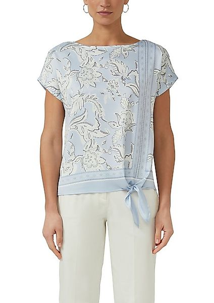 s.Oliver BLACK LABEL T-Shirt mit All-Over Print günstig online kaufen