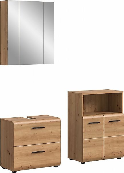 INOSIGN Badmöbel-Set "FLORENZ, TOPSELLER, 3-teilige Badkombination, hochwer günstig online kaufen