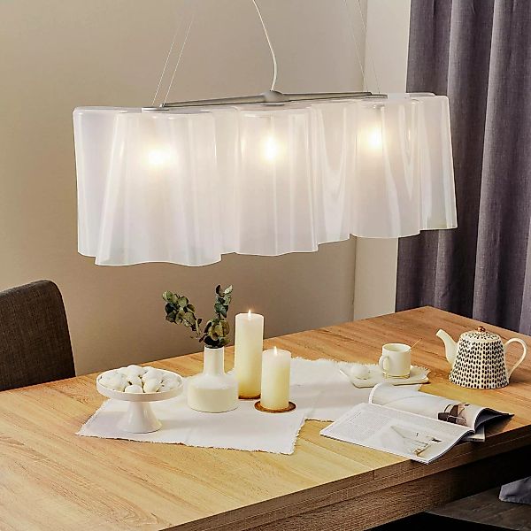 Artemide Logico Hängelampe 3fl Länge 100 cm weiß günstig online kaufen