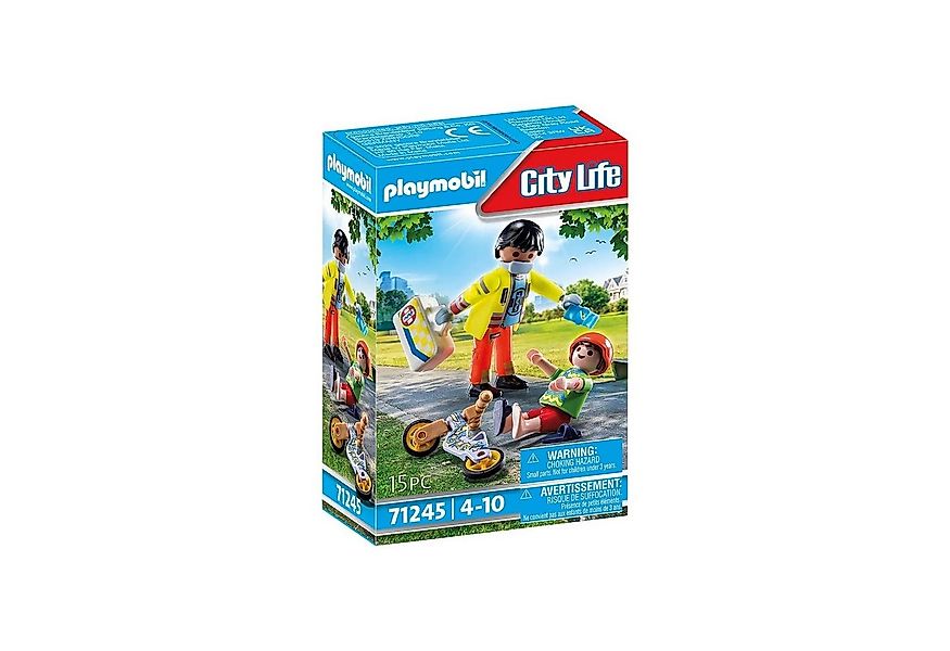Playmobil® 71245 Sanitäter mit Patient Konstruktions-Spielset günstig online kaufen