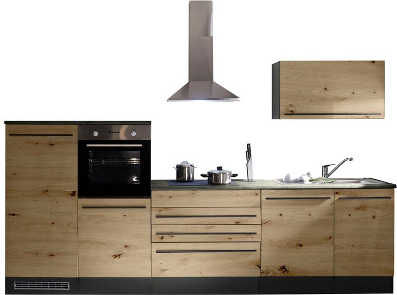 BASIC by Balculina Winkelküche "Jazz" Stellbreite 320/175 cm, wahlweise mit günstig online kaufen