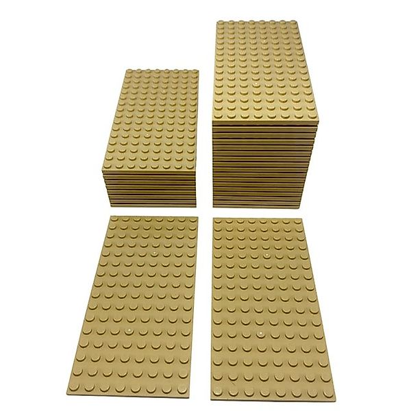 LEGO® Spielbausteine LEGO® 8x16 Platten Bauplatten Hellbeige - 92438 NEU! M günstig online kaufen