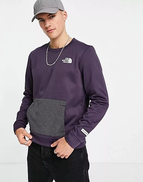 The North Face – Mountain Athletic – Sweatshirt in Lila-Violett günstig online kaufen