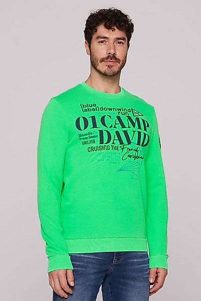 CAMP DAVID Sweater aus Baumwolle günstig online kaufen