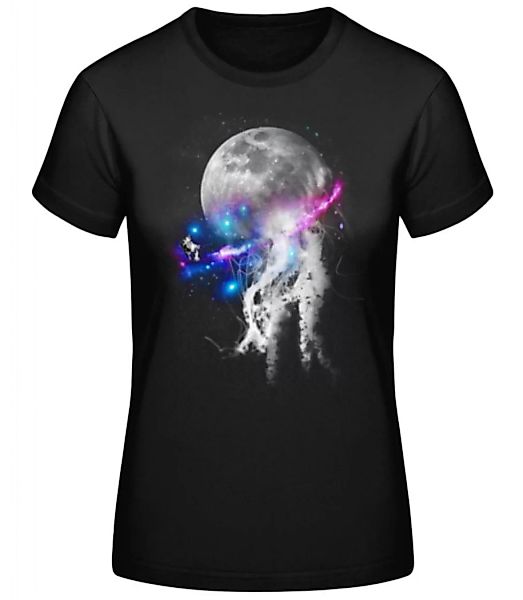 Astronaut Und Galaxie · Frauen Basic T-Shirt günstig online kaufen