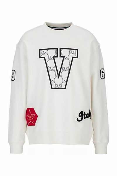 19V69 Italia by Versace Sweatshirt SALOMO Herren Rundhalspullover mit Logo- günstig online kaufen