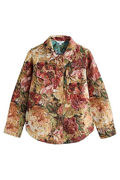 Next Langarmhemd Langärmelige Gobelin-Hemdjacke (1-tlg) günstig online kaufen