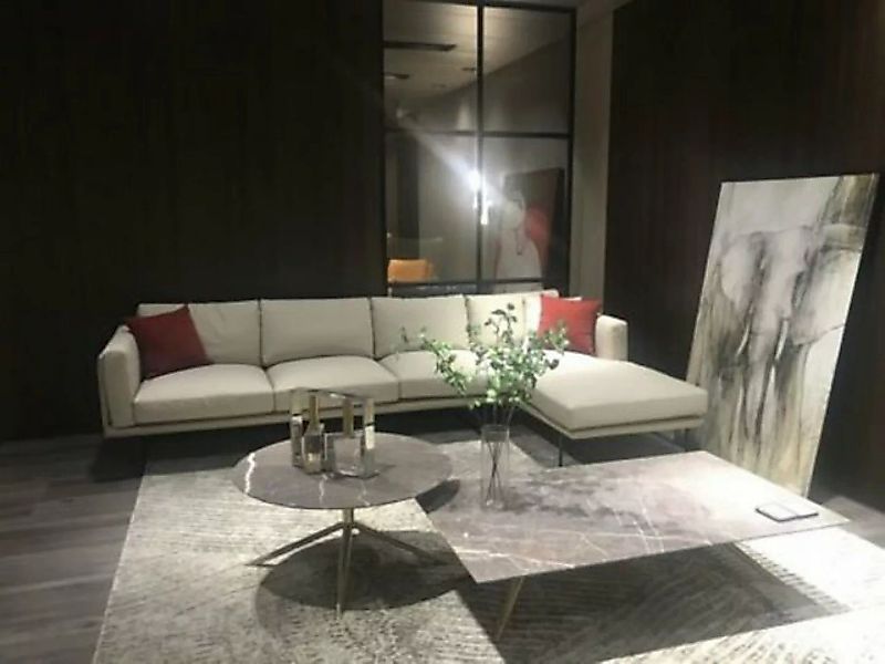 JVmoebel Ecksofa Sofa Garnitur Italien Leder Eck Couch Sitz Landschaft L Fo günstig online kaufen