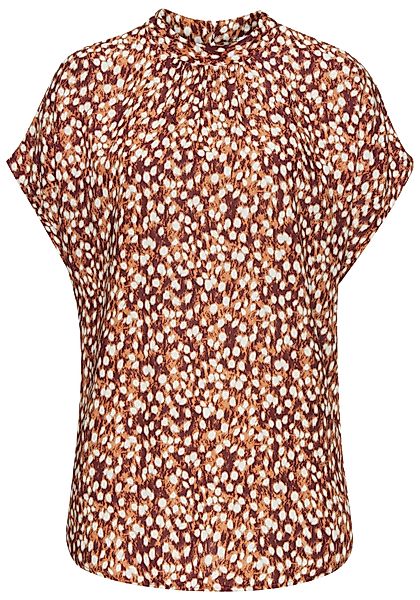 Vivance Kurzarmbluse, mit Pünktchendruck, Druckbluse günstig online kaufen