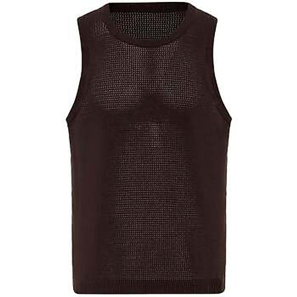 Antioch  T-Shirts & Poloshirts Natalio Sleeveless Knitted Cotton T-Shirt günstig online kaufen