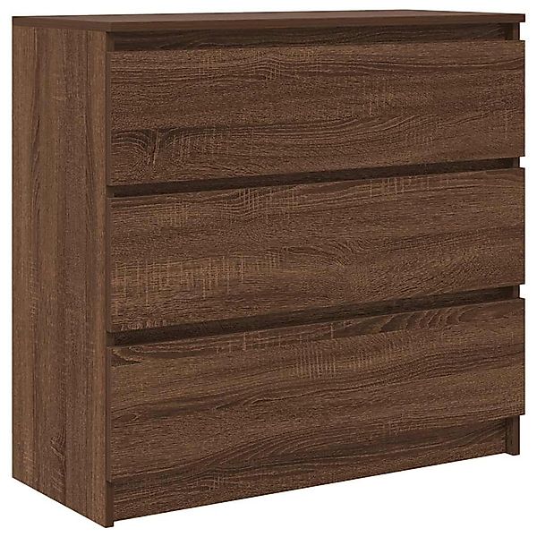 vidaXL Sideboard Braun Eichen-Optik 80x35x76 cm Holzwerkstoff 861739 günstig online kaufen