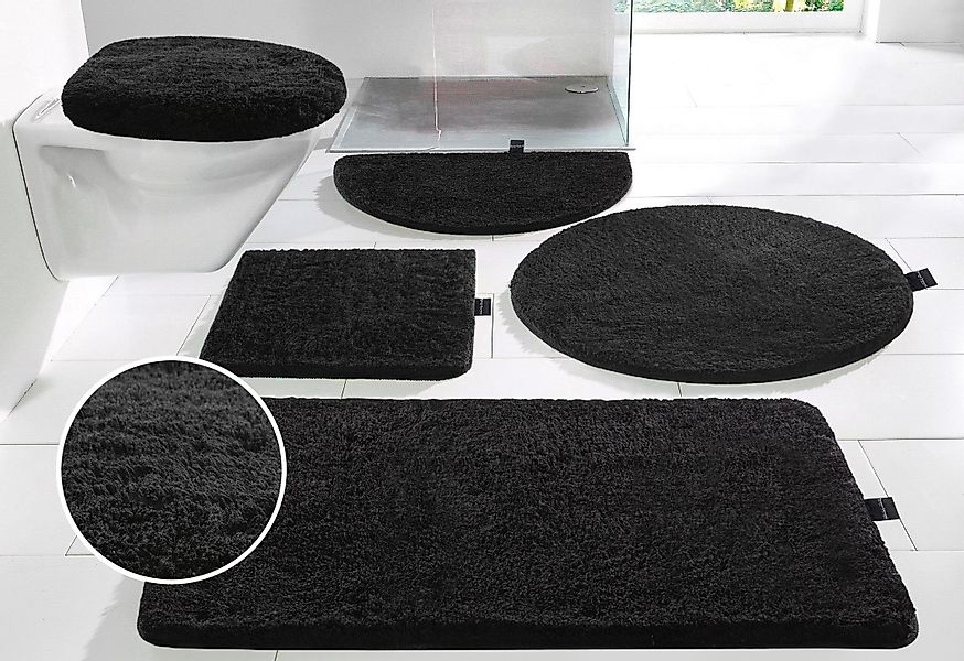 Bruno Banani Badematte "Lana, Badvorleger, Badezimmer Teppich" Höhe 25 mm r günstig online kaufen