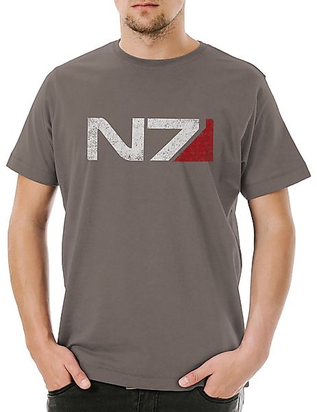 Urban Backwoods Print-Shirt Normandy Logo Herren günstig online kaufen