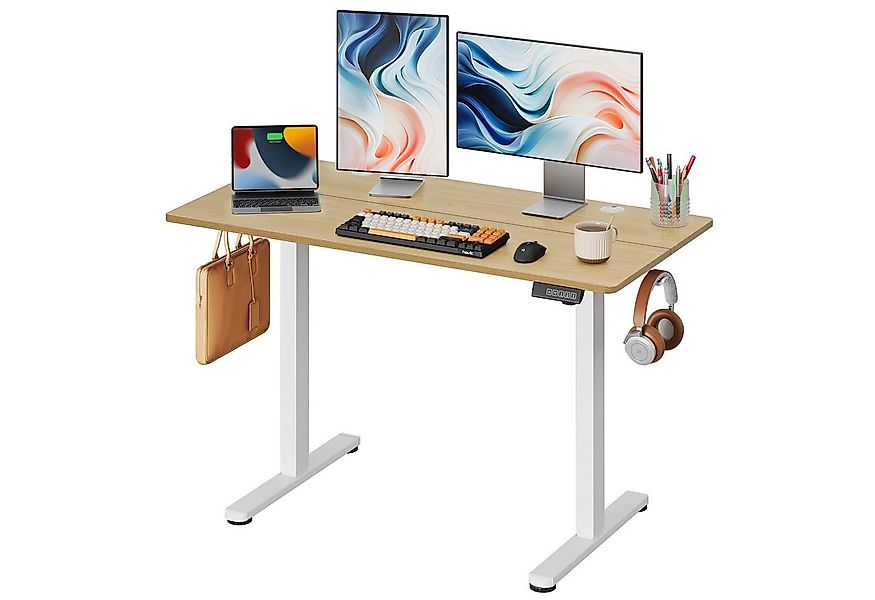 DEVAISE Schreibtisch Höhenverstellbarer Schreibtisch elektrisch 100×60 cm ( günstig online kaufen