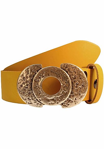 Rettungsring Gürtel Ledergürtel, mit austauschbarer Schließe "Kreiso" günstig online kaufen