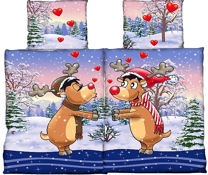 Leonado Vicenti Bettwäsche Winter flauschig warm, günstig online kaufen