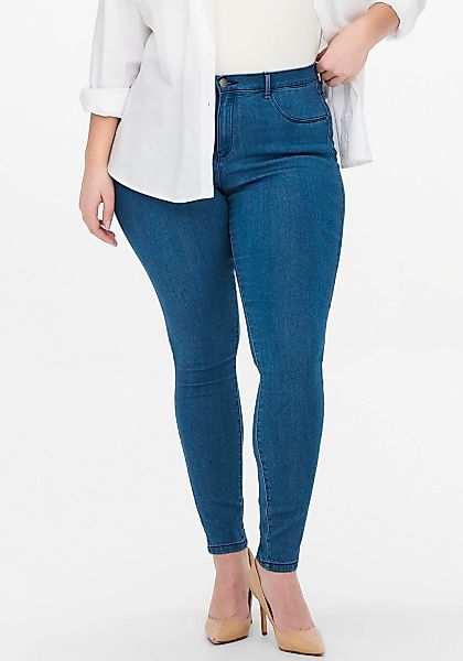 ONLY CARMAKOMA Skinny-fit-Jeans "CARTHUNDER REG PUSH UP SK DNM" günstig online kaufen
