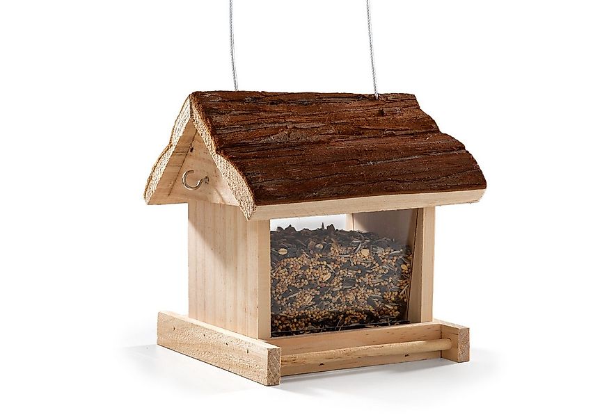 Cult at Home Tierhaus CULT at home Vogel Futterhaus Holz - Höhe 19 cm - Fut günstig online kaufen