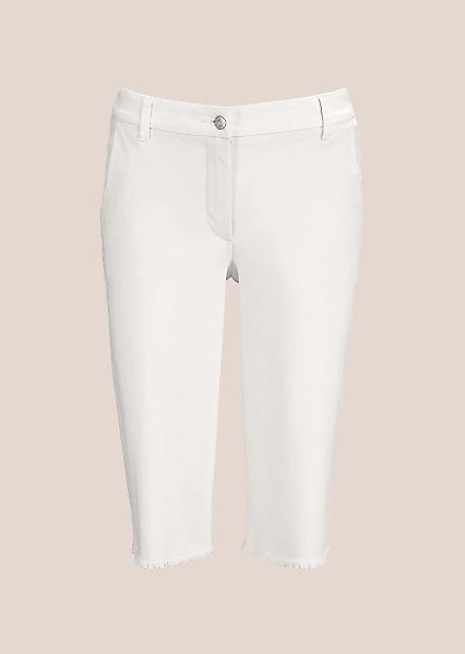 MADELEINE Palazzohose "Bermuda Bermuda mit Fransen" günstig online kaufen