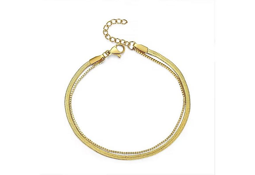 ROUGEMONT Armband Modernes Damen Schlangenarmband 18cm Wasserfest, wasserfe günstig online kaufen