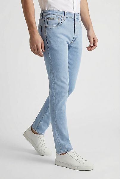 Calvin Klein Jeans Skinny-fit-Jeans "SKINNY" mit Leder-Badge günstig online kaufen