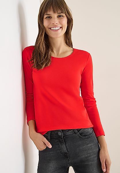 Cecil Langarmshirt "Style Pia" günstig online kaufen