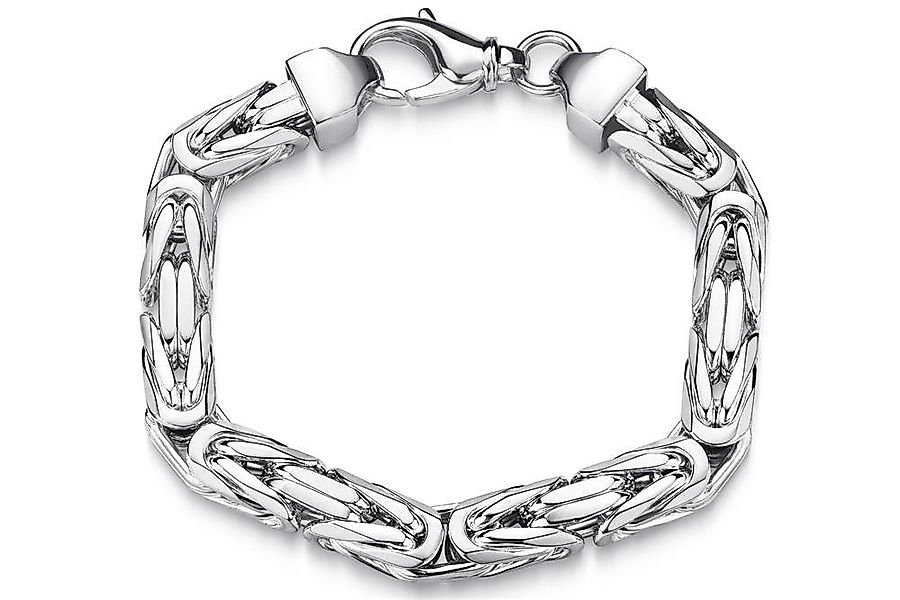 Silberkettenstore Silberarmband Königskette Armband 10mm - 925 Silber günstig online kaufen