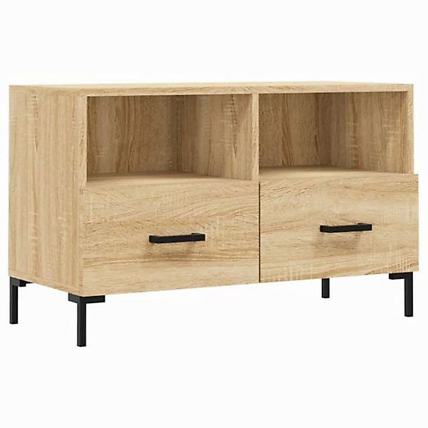 vidaXL TV-Schrank TV-Board Sonoma-Eiche 80x36x50 cm Holzwerkstoff günstig online kaufen