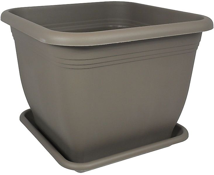 Heimwerkercenter Pflanzkübel MePla Blumentopf Quadrat 23x23cm, günstig online kaufen