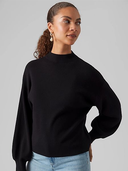 Vero Moda Strickpullover "VMNANCY LS FUNNELNK PULLOVER GA" günstig online kaufen