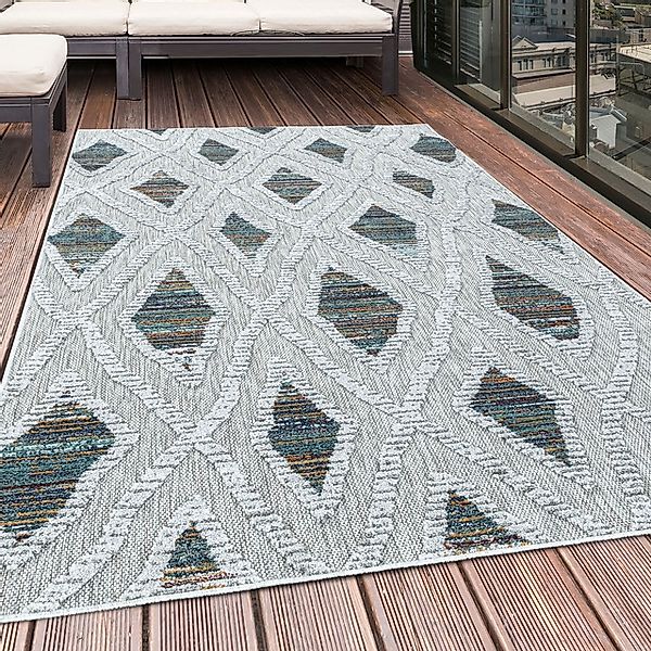Ayyildiz Teppiche Teppich »BAHAMA 5157«, rechteckig, 8 mm Höhe, Läufer, Fla günstig online kaufen