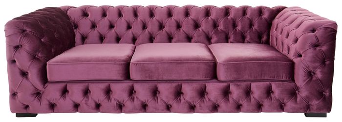 Home affaire Chesterfield-Sofa "Kalina" klassische Chesterfield-Knopfheftun günstig online kaufen