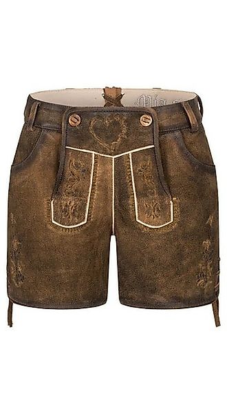 Nübler Trachtenlederhose Lederhose Hotpants Tamara in günstig online kaufen
