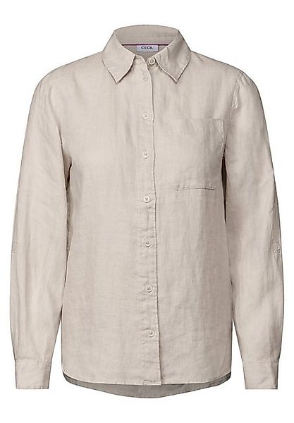CECIL Klassische Bluse LINEN_ Solid Shirt Blouse günstig online kaufen