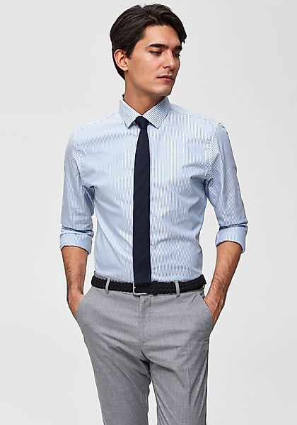 SELECTED HOMME Langarmhemd SLHSLIMNEW-MARK SHIRT LS günstig online kaufen