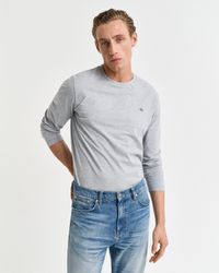 Gant Langarmshirt REG SHIELD LS T-SHIRT günstig online kaufen