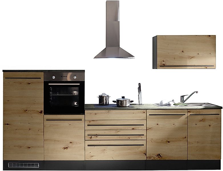 BASIC by Balculina Küchenzeile Jazz, Breite 320 cm, wahlweise mit E-Geräten günstig online kaufen