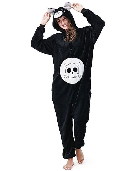 Katara Partyanzug Glücksbärchis Jumpsuit Onesie für Erwachsene S-XL, Karnev günstig online kaufen